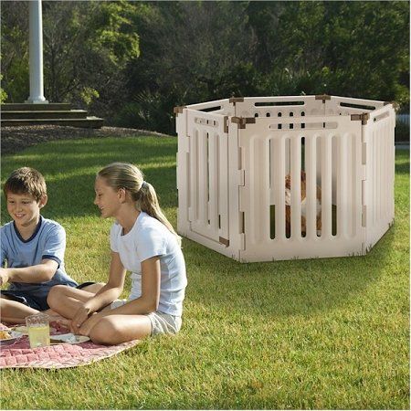 Convertible Indoor Outdoor Pet Playpen